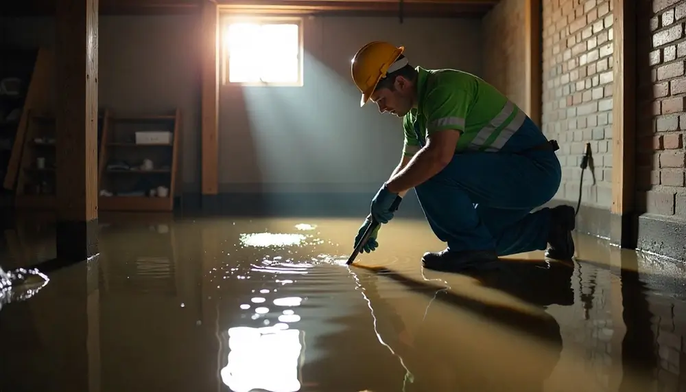 Professional water damage restoration services in Rex, GA